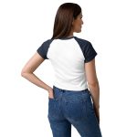 Women’s micro rib raglan baby tee - Image 3